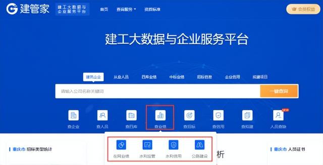 精細(xì)化查詢建筑業(yè)績，這個平臺趕緊用起來（建筑行業(yè)大數(shù)據(jù)綜合查詢平臺）