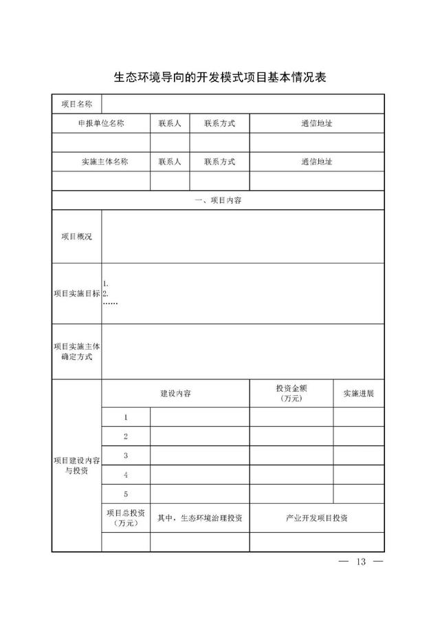 「政策資訊」關(guān)于印發(fā)《生態(tài)環(huán)保金融支持項(xiàng)目儲(chǔ)備庫入庫指南（試行）》的通知