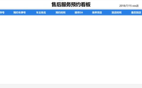 汽車(chē)4S店車(chē)輛預(yù)約保養(yǎng)系統(tǒng)（4s店保養(yǎng)網(wǎng)上預(yù)約平臺(tái)）