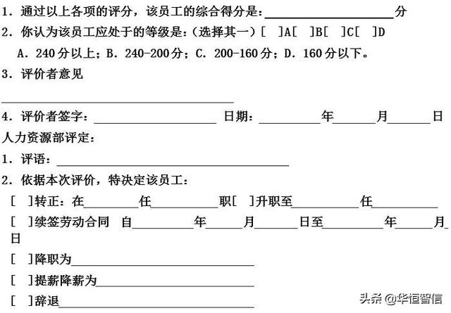 華恒智信知識(shí)分享（一）：?jiǎn)T工的績(jī)效考評(píng)方法——品質(zhì)導(dǎo)向的方法