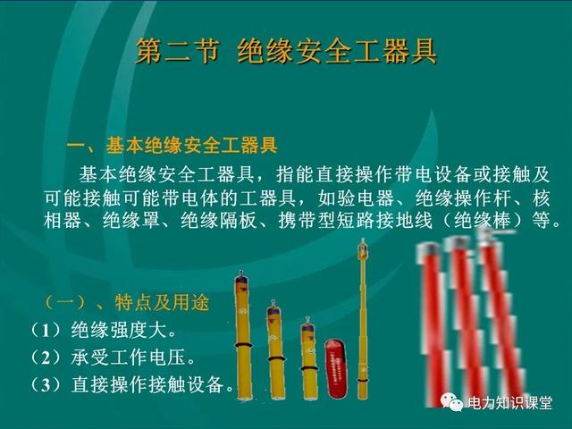 安全工器具使用（安全工器具使用前,應(yīng)檢查確認(rèn)絕緣部分）