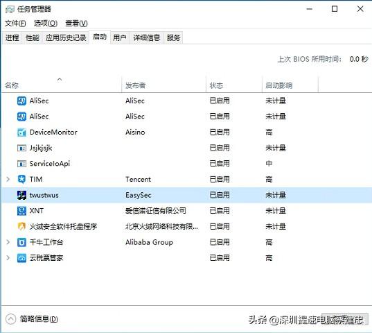 Win10頻彈twustwus錯誤，航天信息Aisino惹禍