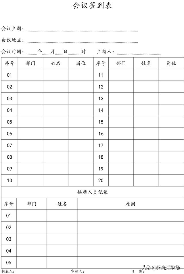 資深行政部總監(jiān)教你做會議管理：如何組織管理一場高效的會議？